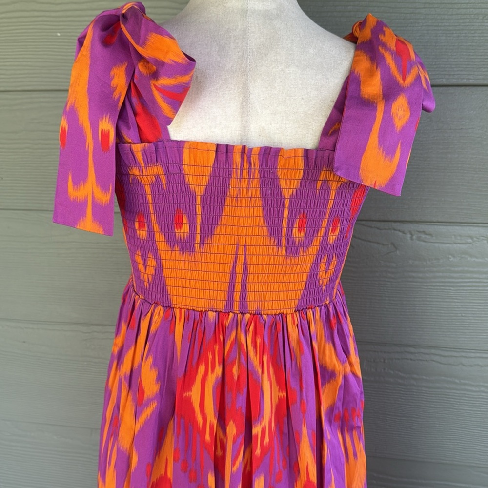 Sheridan French “Kelly” Dress in Sunset Ikat - Picture 7 of 9